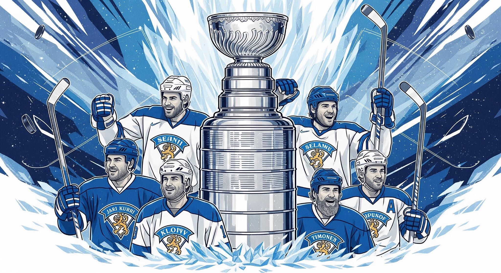 Suomalaiset Stanley Cup -voittajien urat ja erikoisuudet